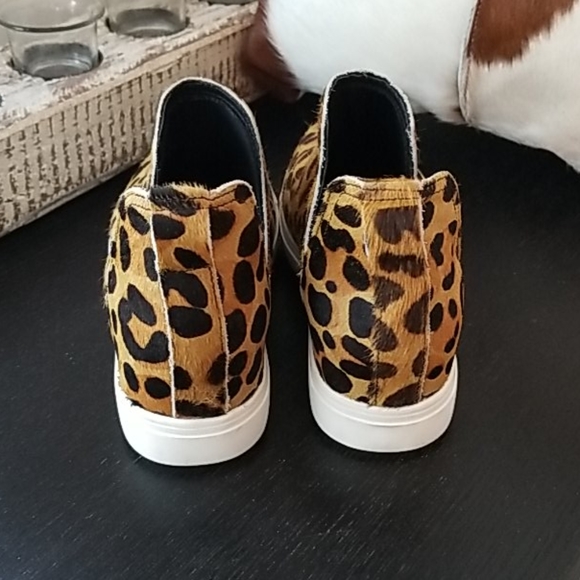 Steve Maden Leopard Fur Platform Shoes - Picture 8 of 16